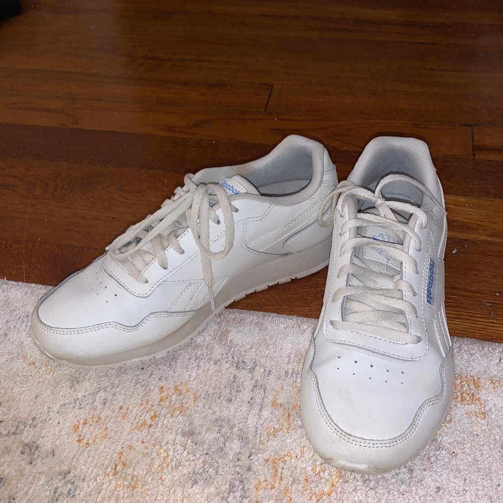 White reeboks